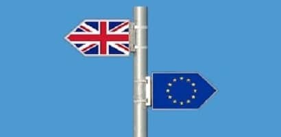 Brexit: What Does It Mean for DACTEC’s Customers European flag and UK flag pointing in opposite directions
