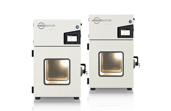 Small laboratory test chambers for research and quality control for reproducible temperature and climate tests